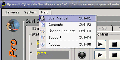 Dynasoft Cybercafe SurfShop Pro 5.05