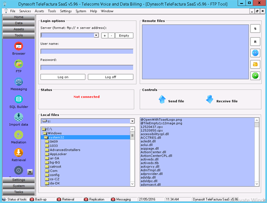 IP billing software system