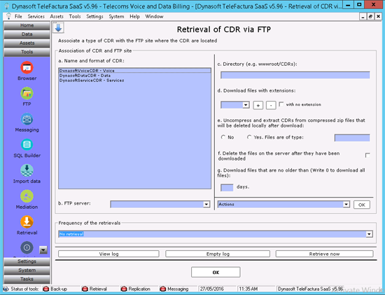 SMDR UDR CDR billing software system