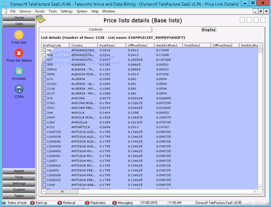 Convergent Telecom billing software system