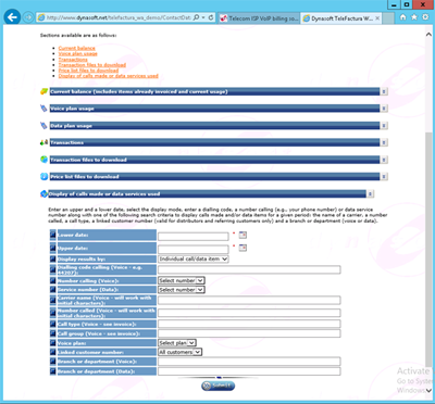 VoIP charging software system